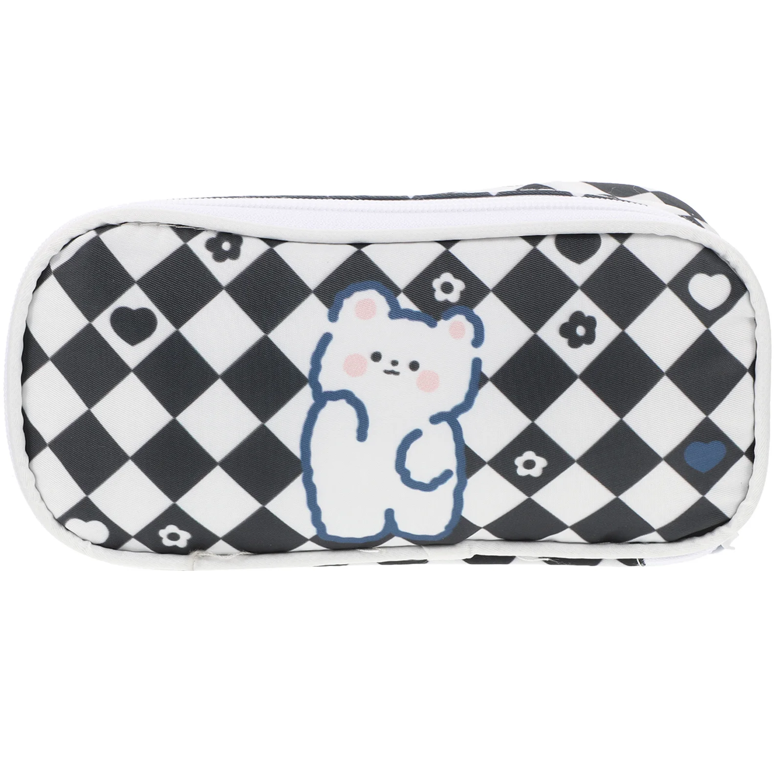 

Large Capacity Portable Pencil Case Bright Zipper Design Multi-Function Pen Bag School Supplies Organizer Kids Students Pen