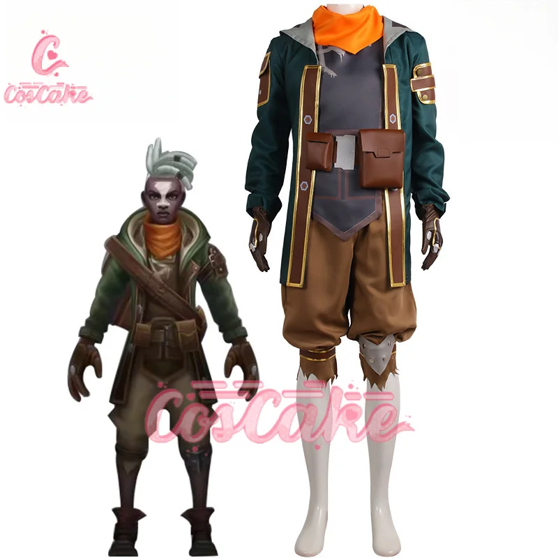 

LOL Arcane Ekko Guardians of the Future Cosplay Costume Cos Game Anime Party Uniform Hallowen Play Role Clothes Clothing Coscake