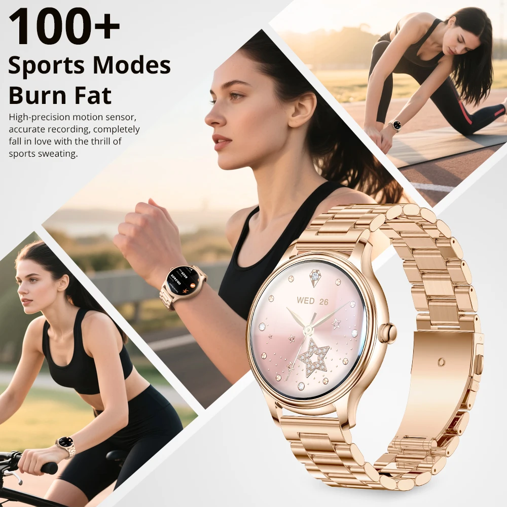 2025 COLMI L28 Air Smartwatch 7.9mm Ultra-thin Body, 1.32 inch AMOLED Display, Women's Health Management, Exquisite Smart Watch - Image 6