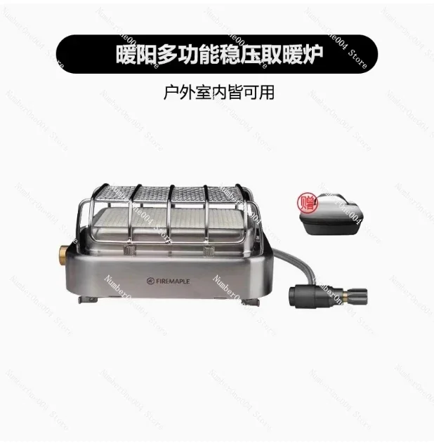 

Outdoor 304 Stainless Steel Infrared Radiation Stove Multi-function Camping Gas Burner Stoves Portable Gas Heater Warmer 1800W