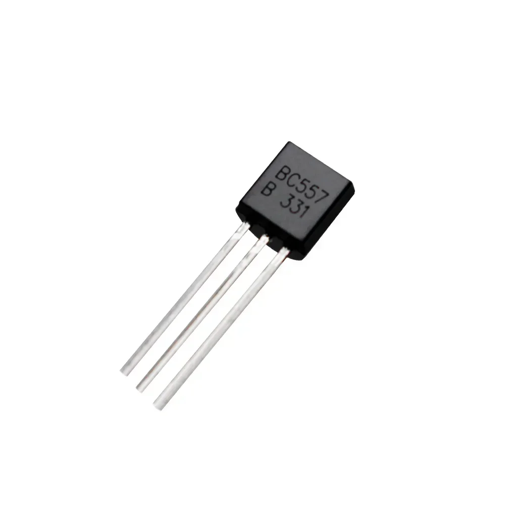BC547 + BC557 Transistor Kit – NPN/PNP Complementary Pair, TO-92 Package, 25pcs Each (Total 50pcs)