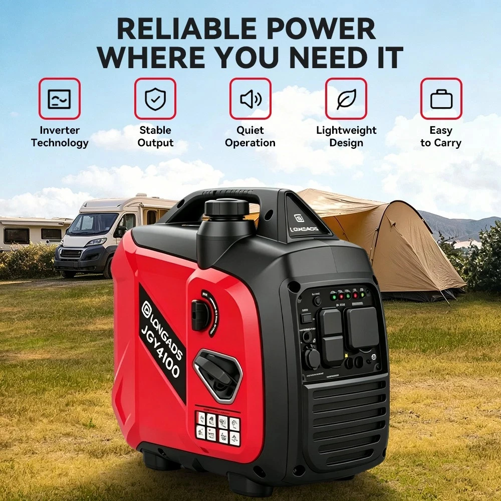 1800KW/2650KW/3600KW/4100KW/6500KW Inverter Generator 120V Parallel Ready For Garden Outdoor