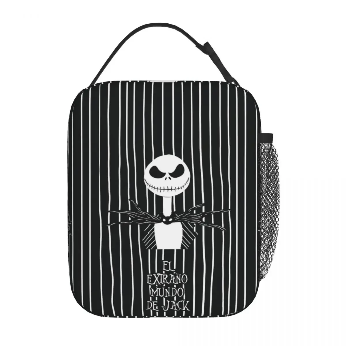 Tim Burton Christmas Horror Movie Lunch Bag Women Thermal Cooler Insulated Lunch Box for Adult Office Tote Bags