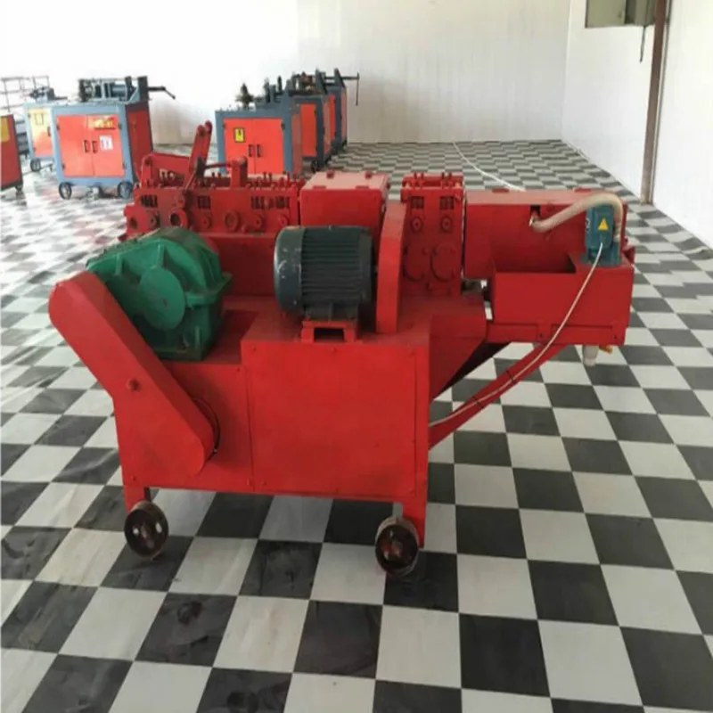 

CX-48 steel pipe rust removal, straightening and painting machine
