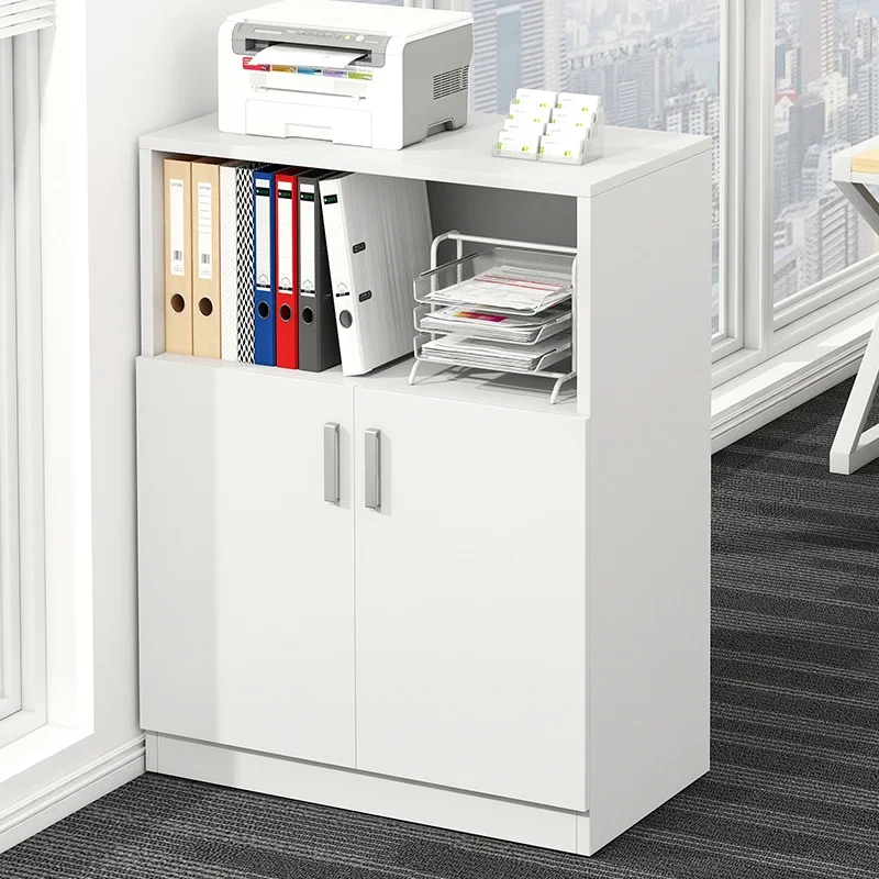 H White Modern Filing Cabinets Printer Cabinet Accommodates With Storage For Home Office