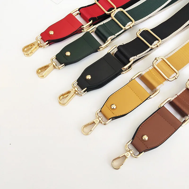 Bag strap For Handbags Women Shoulder Crossbody Messenger Bags Strap Bag Accessories Solid Color Wide Adjustable Strap Belt