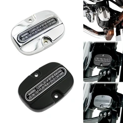 Motorcycle Rear Brake Master Cylinder Cover For Harley Touring Street Glide FLHX Road King 2008-2018 Electra Glide Ultra Classic