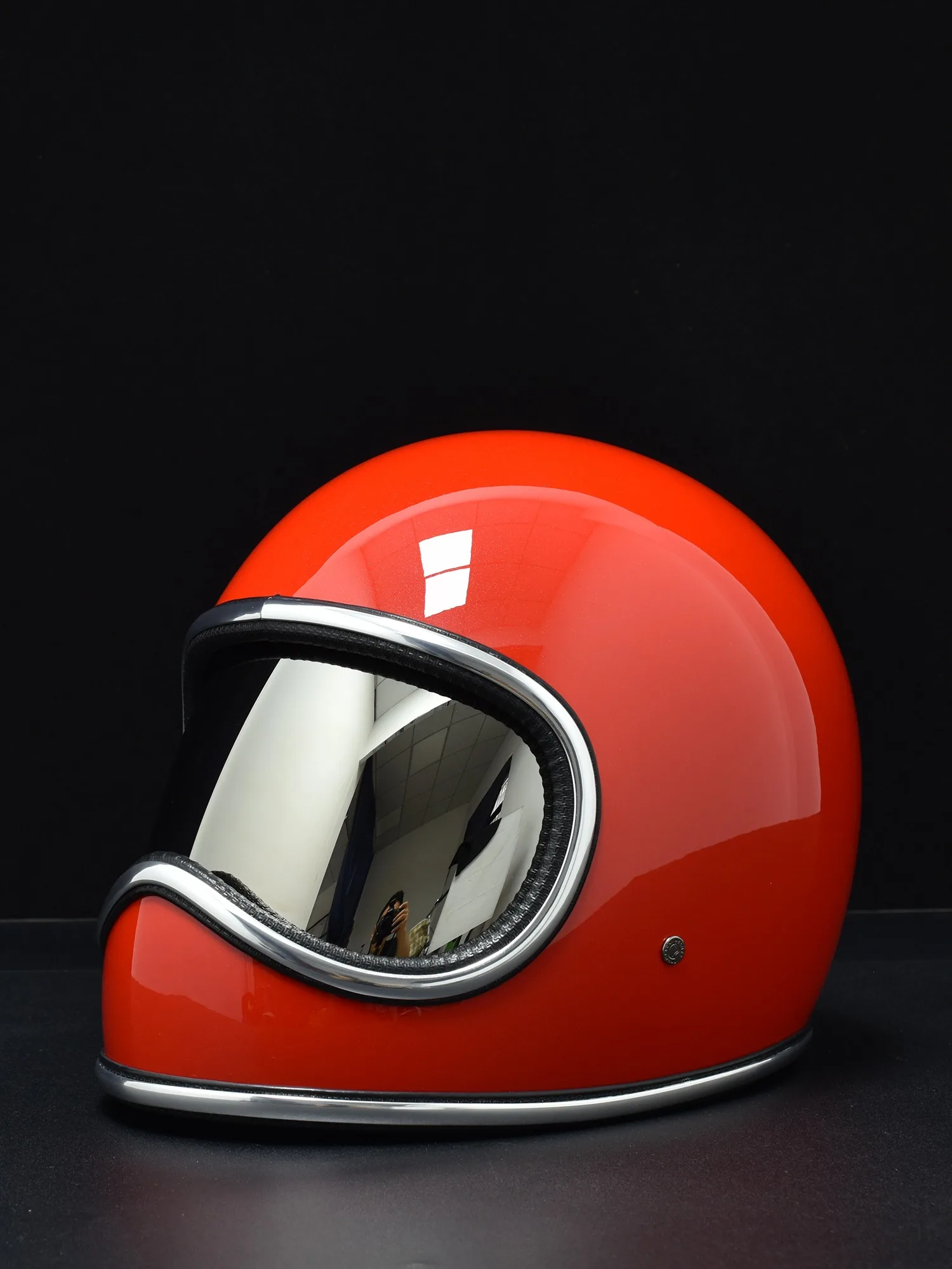 New fiberglass material space helmet vintage helmet MOTOSTAR