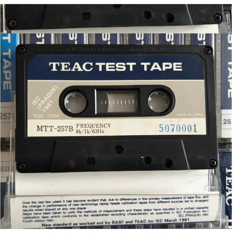 

Подлинный для ABEX MTT-257B TEST TAPE