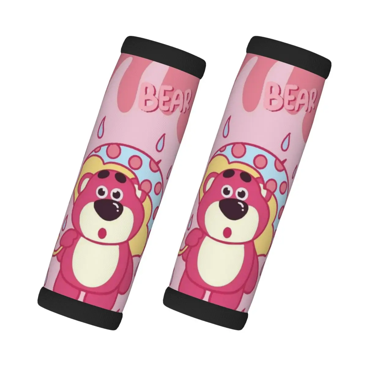 

Custom Lotso Anime Luggage Handles Wrap Grips 2 Pcs Neoprene Suitcases Luggage Travel Accessories For Backpack Shoulder Pad