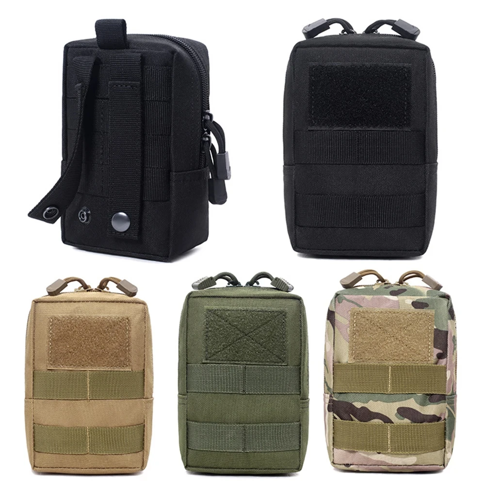 Tactische Molle-zakjes Multifunctionele militaire nylon heuptas Utility-tas Afneembare patches Zakjes voor hondenvestharnas