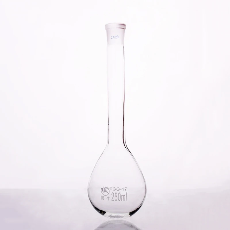 SHUNIU Nitrogen flask 250mL,Kelvin flask with ground mouth 24/29,Fixed nitrogen flask,Long neck flask with ordinary mouth