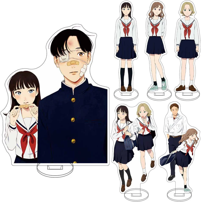 16CM Anime ‌ Die gewöhnlichen Tage von Yano-kun ‌   Figur Yoshida Kiyoko Yano Tsuyoshi Hashiba Yūdai Mei Acryl-Ständer Cosplay-Ornamente Geschenke