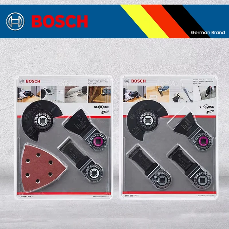 Bosch Starlock Accessories Oscillating Saw Blade Multi Tool Set for Wood Metal Cutting Bosch Gop Series Renovator Power Tool