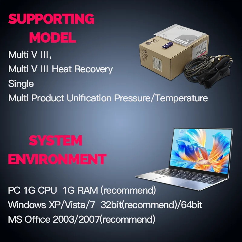 LGMV to monitor the VRF cycle of the LG System Air Conditioner product Monitoring viewer Graph Indoor unit control Error code