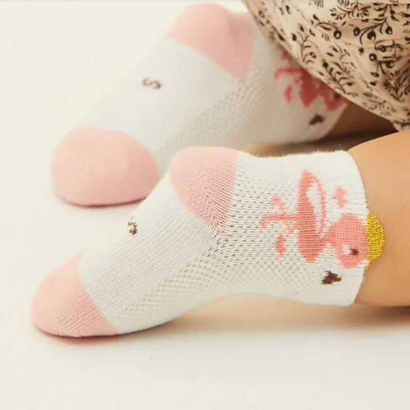 1 Pair Children's Socks Slipper Baby Girls Boys Kids Toddlers Gift Clothes Infant Stuff Cartoon Newborn Accessories Bear Kitty