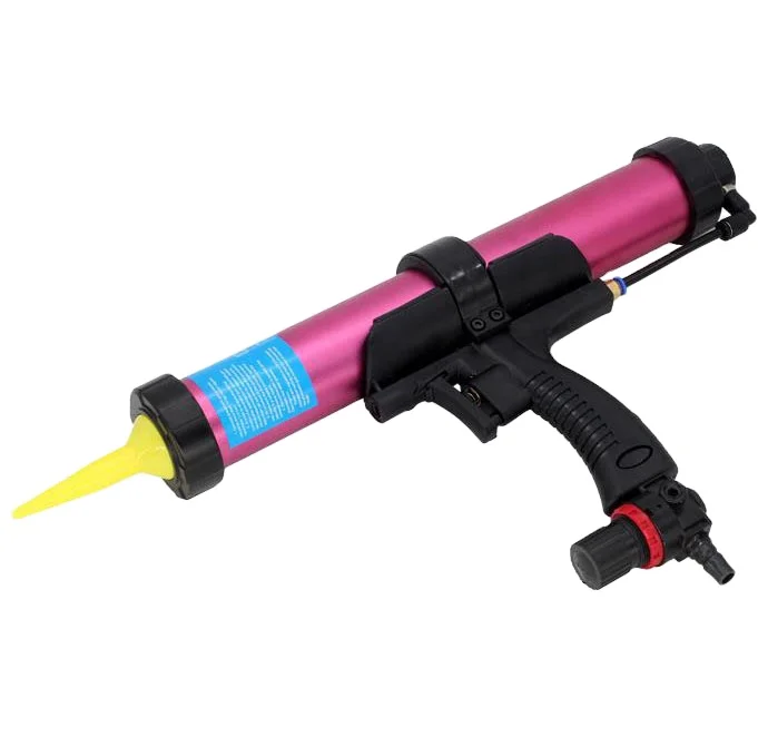 

Пластиковый мягкий клей, строительный клей под давлением воздуха, инструментальный пистолет, экономичный 18-дюймовый удлиненный пневматический клеевой пистолет для стекла Zhizhuang