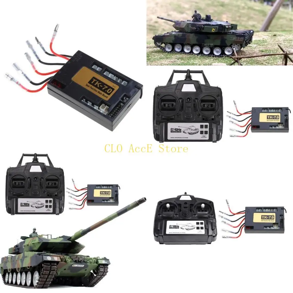 

16FE DIY Micro Toy 7.0 Version RC Main Board or 2.4GHz Transmitter DIY Toy Spare Part Kid for Tank Accessories Digital Receiv