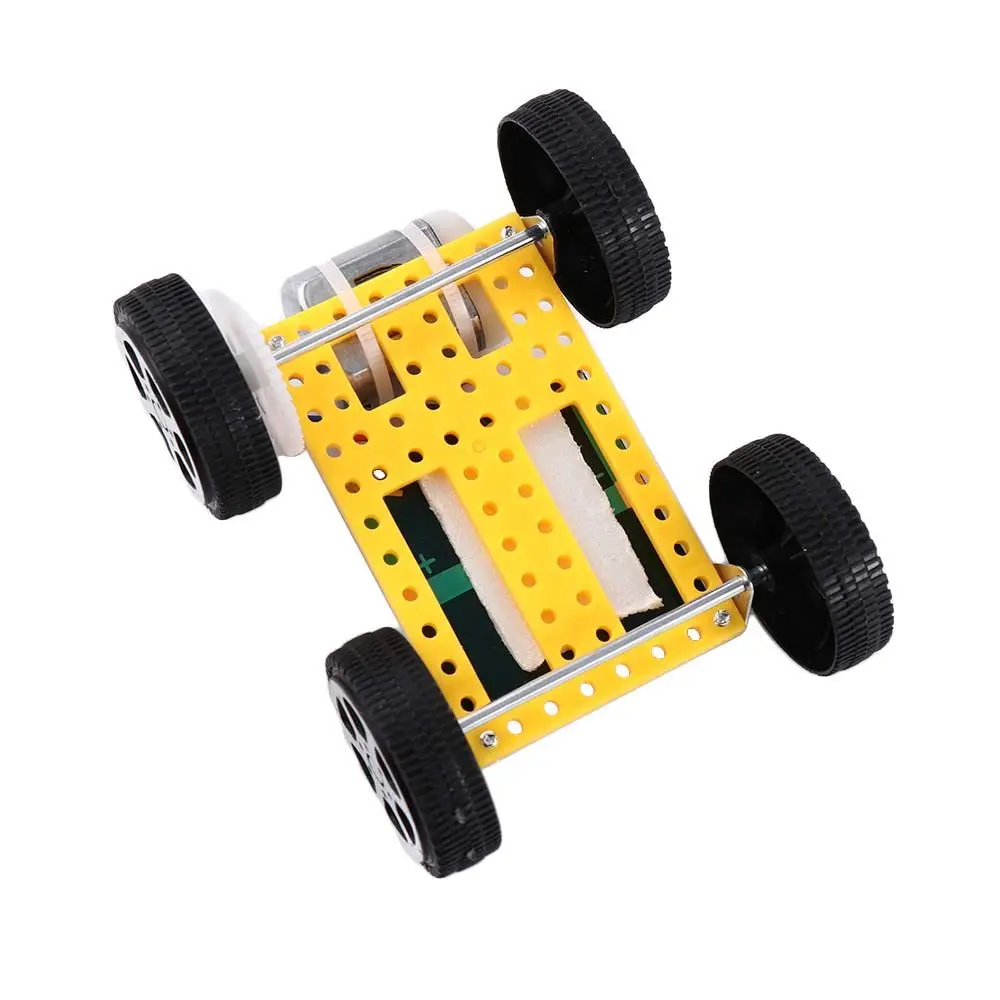 

Funny Science Experiment Children Car Robot Kit Set DIY Assembled Energy Solar Powered Solar Car