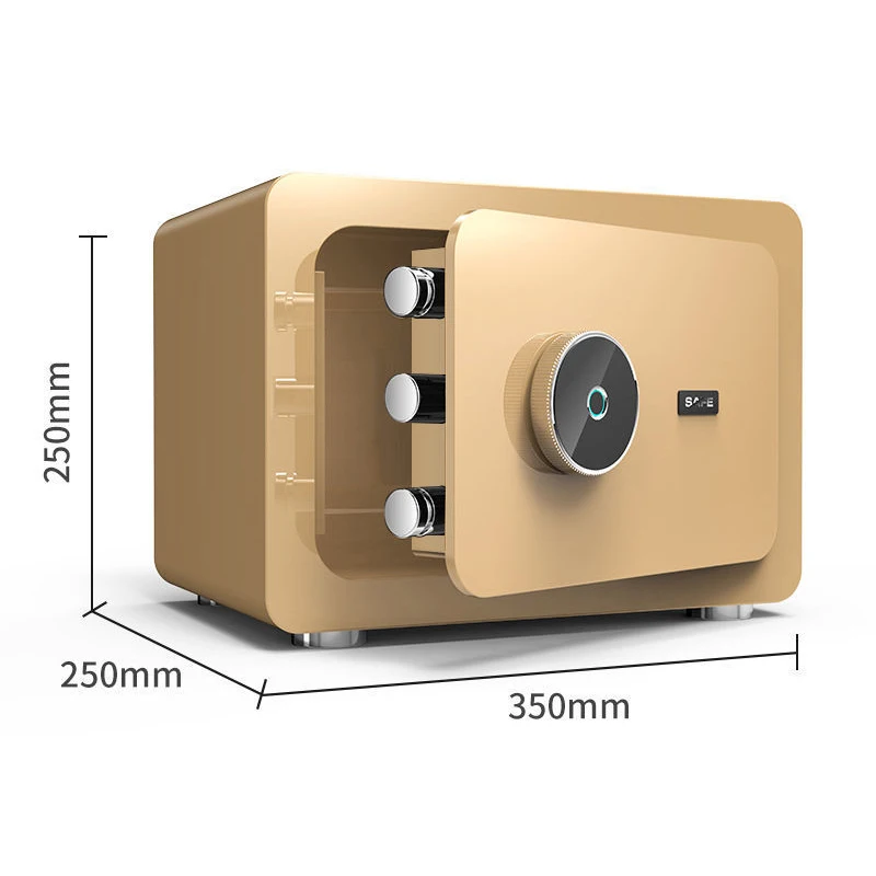 Manufacturers Directly Sell Hidden Form Can Be Fixed Small Household Safe Mini Fingerprint Storage Safe Full Steel Security Box