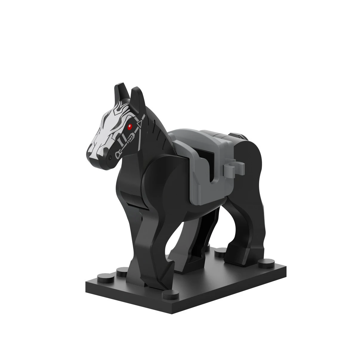 War Horse Mount Animal Parts MOC Building Blocks City Bricks Toys Various Styles Of Horse Mounts Pegasus Compatible With LEGO