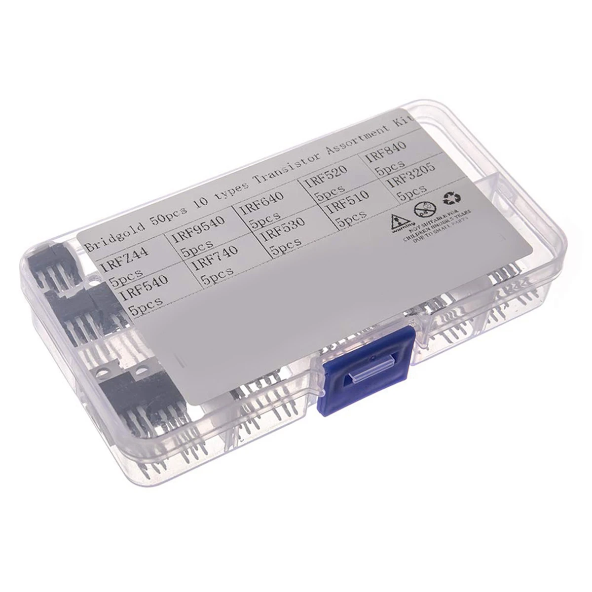 QWE-50Pcs 10 أنواع من سلسلة IRF مجموعة متنوعة من الترانزستورات Mosfet وتشكيلة رقاقة IC 150 قطعة، Opamp، المذبذب، Pwm