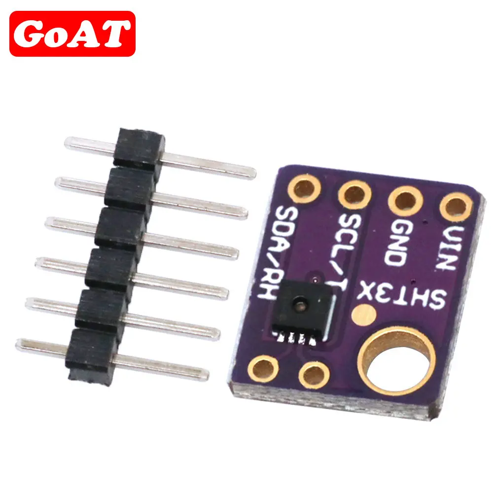 SHT30 SHT31 I2C Interface Digital Output Temperature 3V 5V SHT31-D Humidity Sensor Module Accuracy Breakout Weather for Arduino