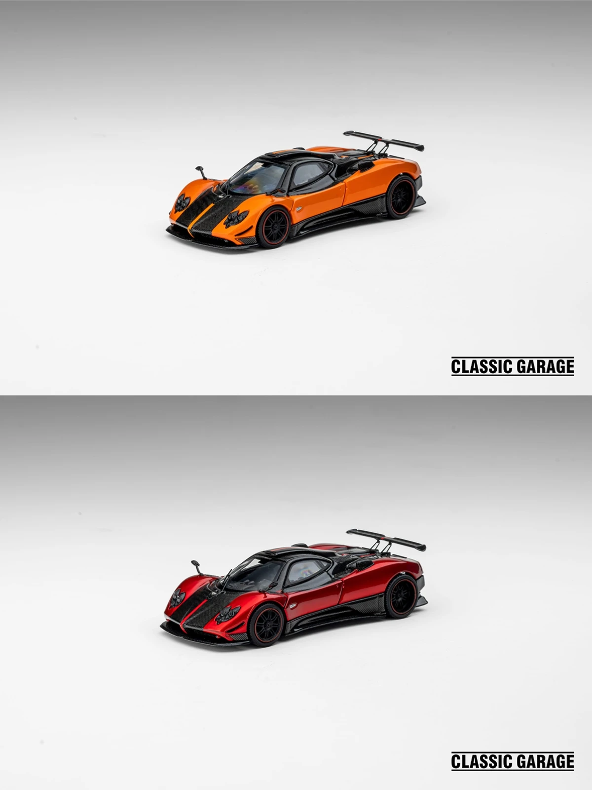 

Коллекционная модель автомобиля Classic Garage 64 Paganzi Zonda Cinque из сплава, масштабная модель бренда Classic Garage, литая под давлением