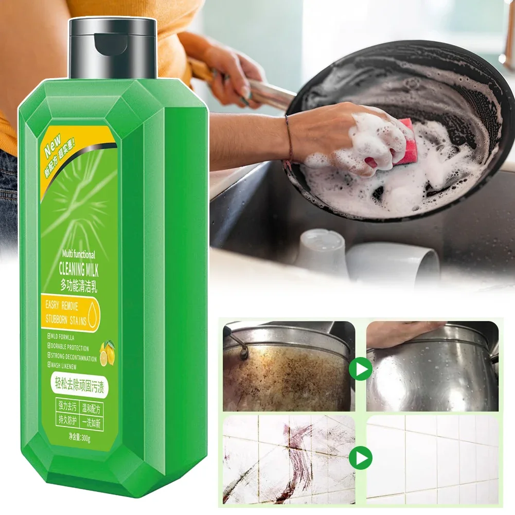 Powerful Multifunctional Cleaner Odor Free Kitchen Degreaser Cleaner For Shoes/Tile/Pan Bottom