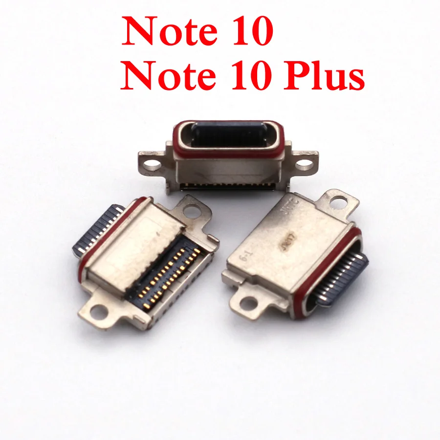 10 قطعة لسامسونج S23 S24 الترا S22 S21 S20 S10 زائد A55 A35 A25 A15 A24 A34 A33 A52 A72 A73 USB شحن ميناء موصل