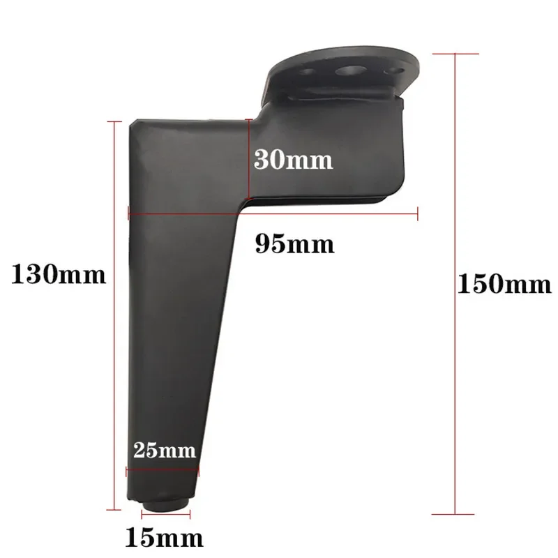 1Pcs Metal Sofa Feet for Furniture Legs 12/15/18cm Light Luxury TV Cabinet Dresser Support Legs Coffee Table Feet Hardware image 4