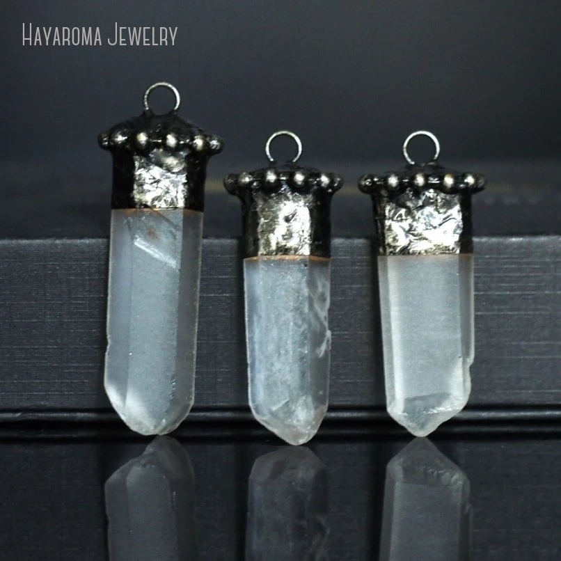 10Pcs Antique Silver Color Wholesale Jewelry Handmade Vintage Tin Alloy Geometric Free Form Soldered Pendant PM49383
