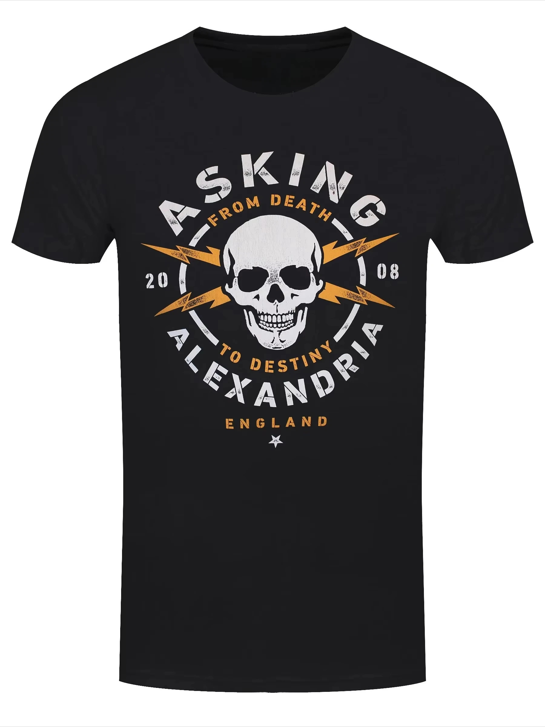 

2025 Summer Ask Alexan T-Shirt Men's and Women's High Quality Cotton T-Shirt Short Sleeve Vintage Rock Band Y2K Top Men's