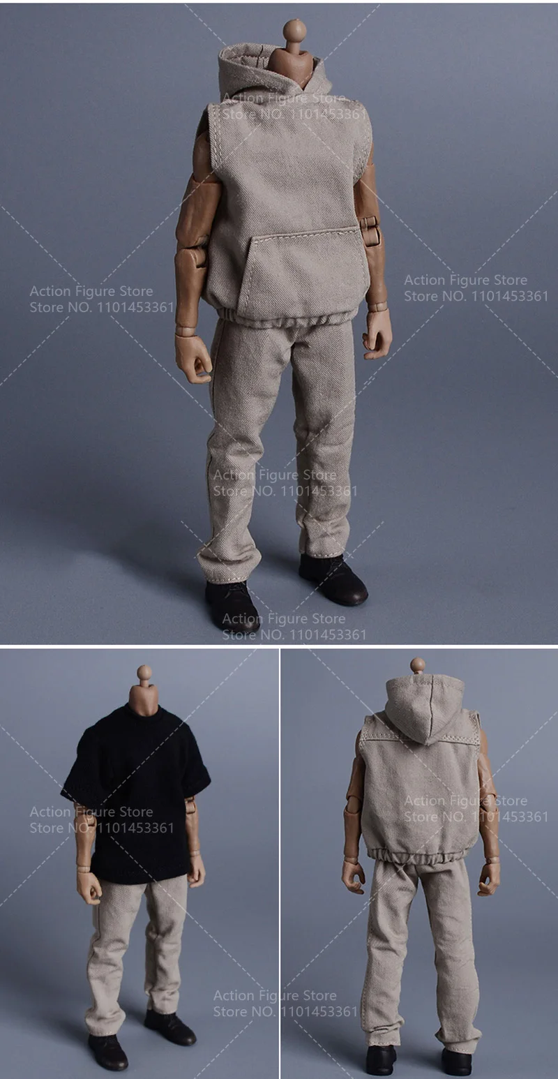 Pantalones de combate ajustados para hombre, pantalón táctico militar con bolsillo informal para exteriores, figura de acción de 6 pulgadas, juguetes corporales, 1/12