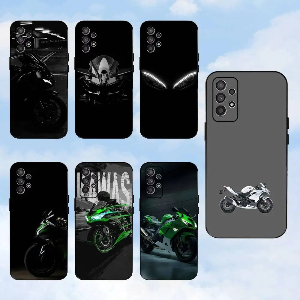 

Epc Hot Design-kawasakies Phone Case For Samsung S25,S24,S23,S22,S21,S20,S10,Ultra,Plus,Lite,FE,Soft Silicone Black Cover