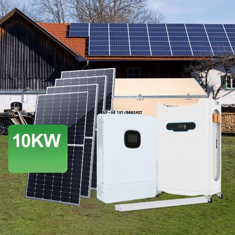 Solar Energy Storage System with Solar Panel for Longi Ja  for Home 10KW Solar Power Panel deye Inverter and  Battery