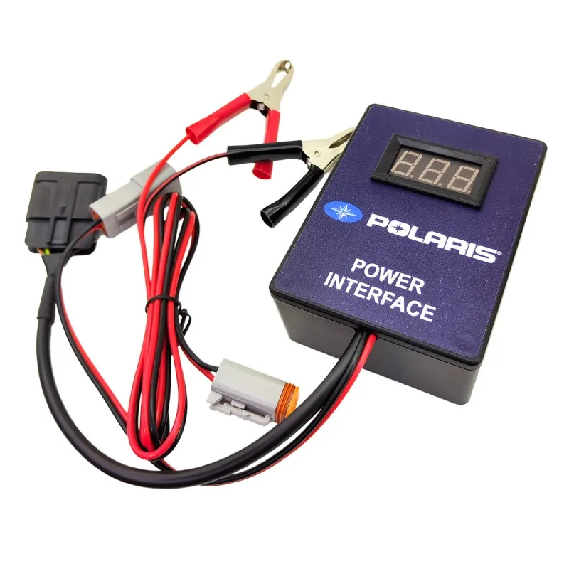 For POLARIS Power Interface harness, external battery can be used for extended diagnostic time