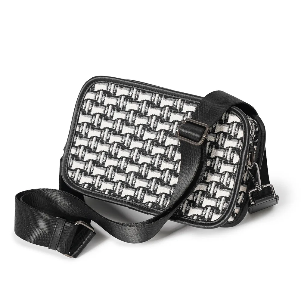 Luxuriöse Umhängetasche für Herren, modisches Markendesign, Herren-Umhängetaschen, quadratische Schultertaschen für Herren, Clutches, Handtasche, Sling Bag – Detail 9