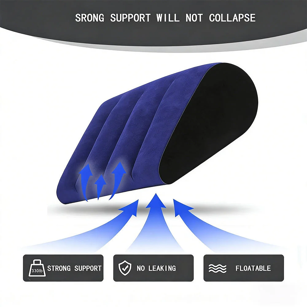 Inflatable Cloud Sleep Pillow Micro Airball Addiction 3D Deep Sleeping Neck Head Air Cushion For Egg Pressure Relief Pillows