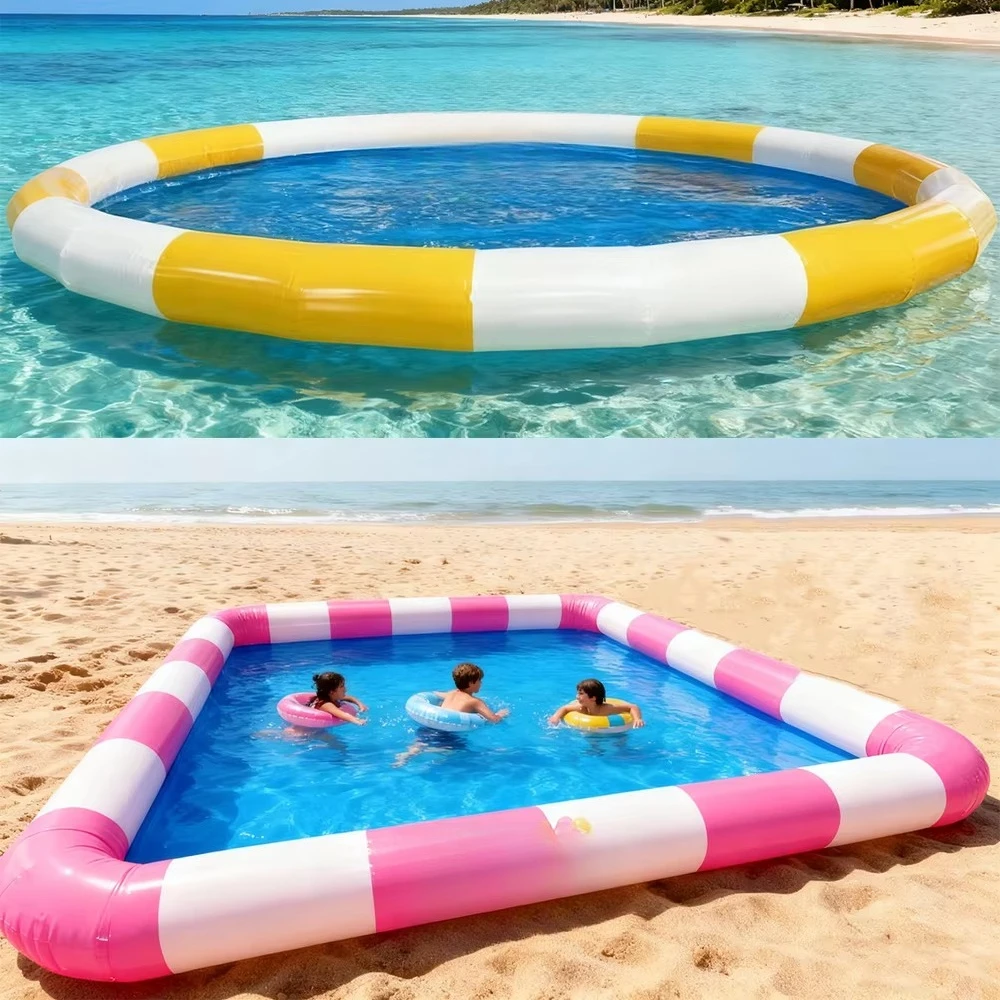 

Portable PVC inflatable swimming pool Outdoor large inflatable swimming pool