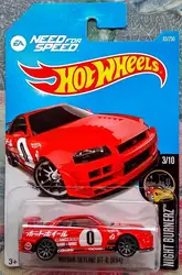 2016-83 HOT WHEELS 1:64 NISSAN SKYLINE GT-R R34Collection die cast alloy car model decoration gift