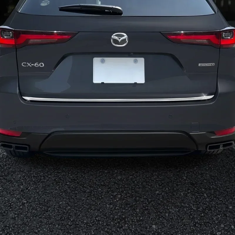 

Car Accessories High quality Stainless Steel car trunk tailgate decorative strip For MAZDA CX-60 CX60 2022-2025,Car-Styling