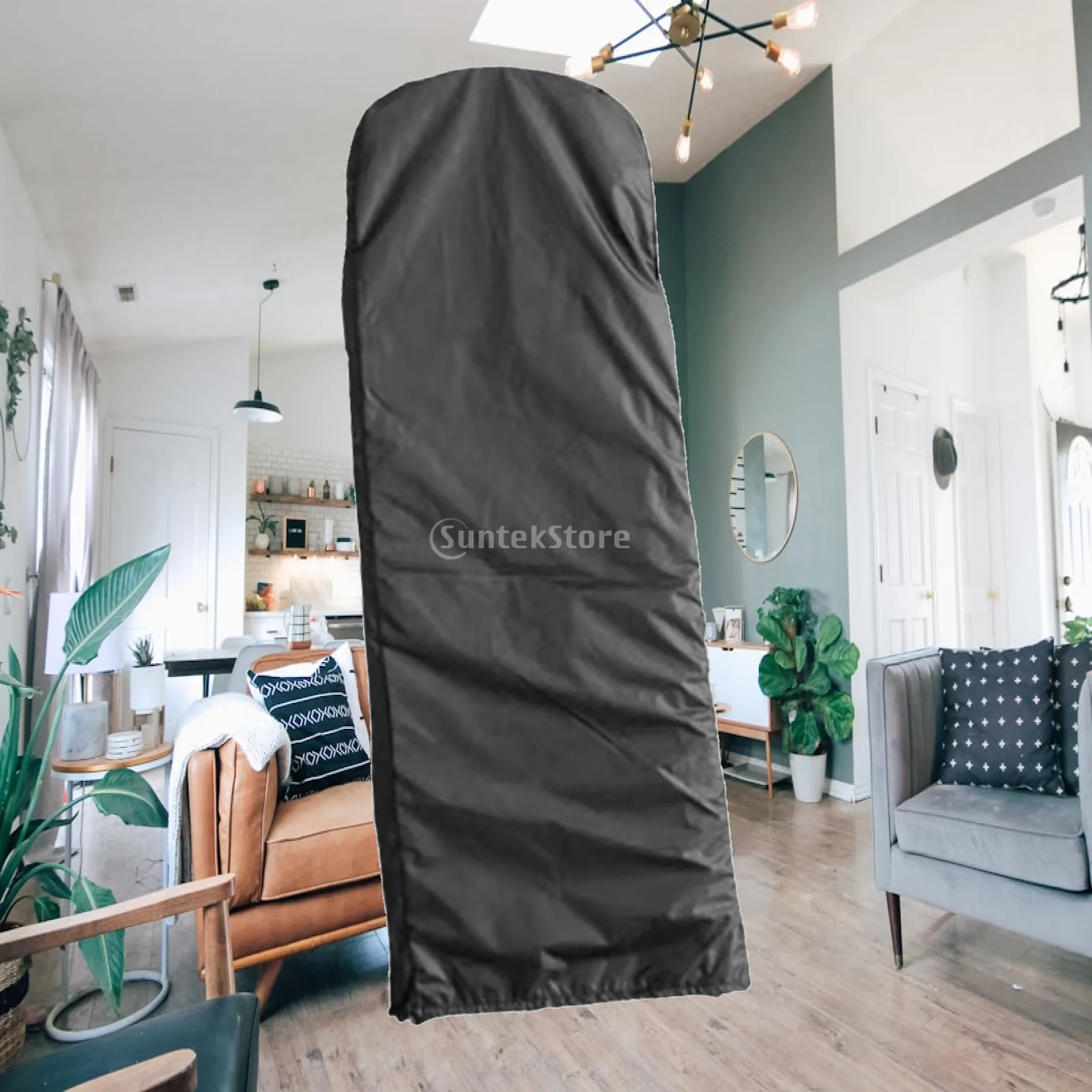 Heavy Duty Folding Ladder Cover Waterproof Oxford Cloth Dustproof Sun Protective Case for Outdoor Step Ladder Storage Portable