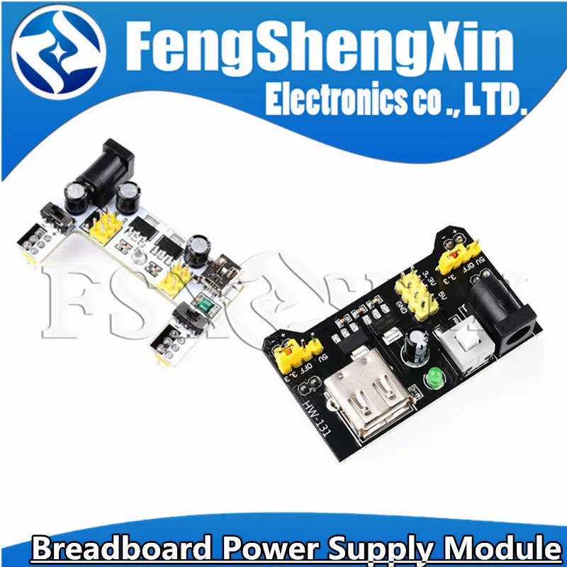 mb-102 Breadboard Power Supply Module /mb102 white Breadboard Dedicated Power Module 2-way 3.3V 5V MB-102 Solderless Bread Board