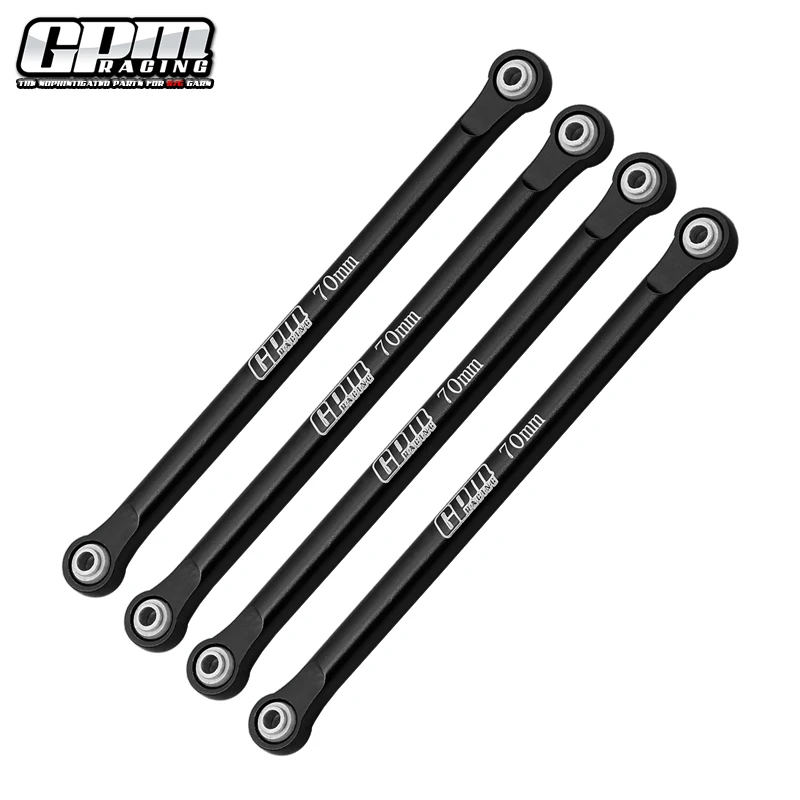 GPM LOSI 1/18 Mini LMT Megalodon 2S LOS214045 aleación 7075 juego de barra inferior de 4 eslabones