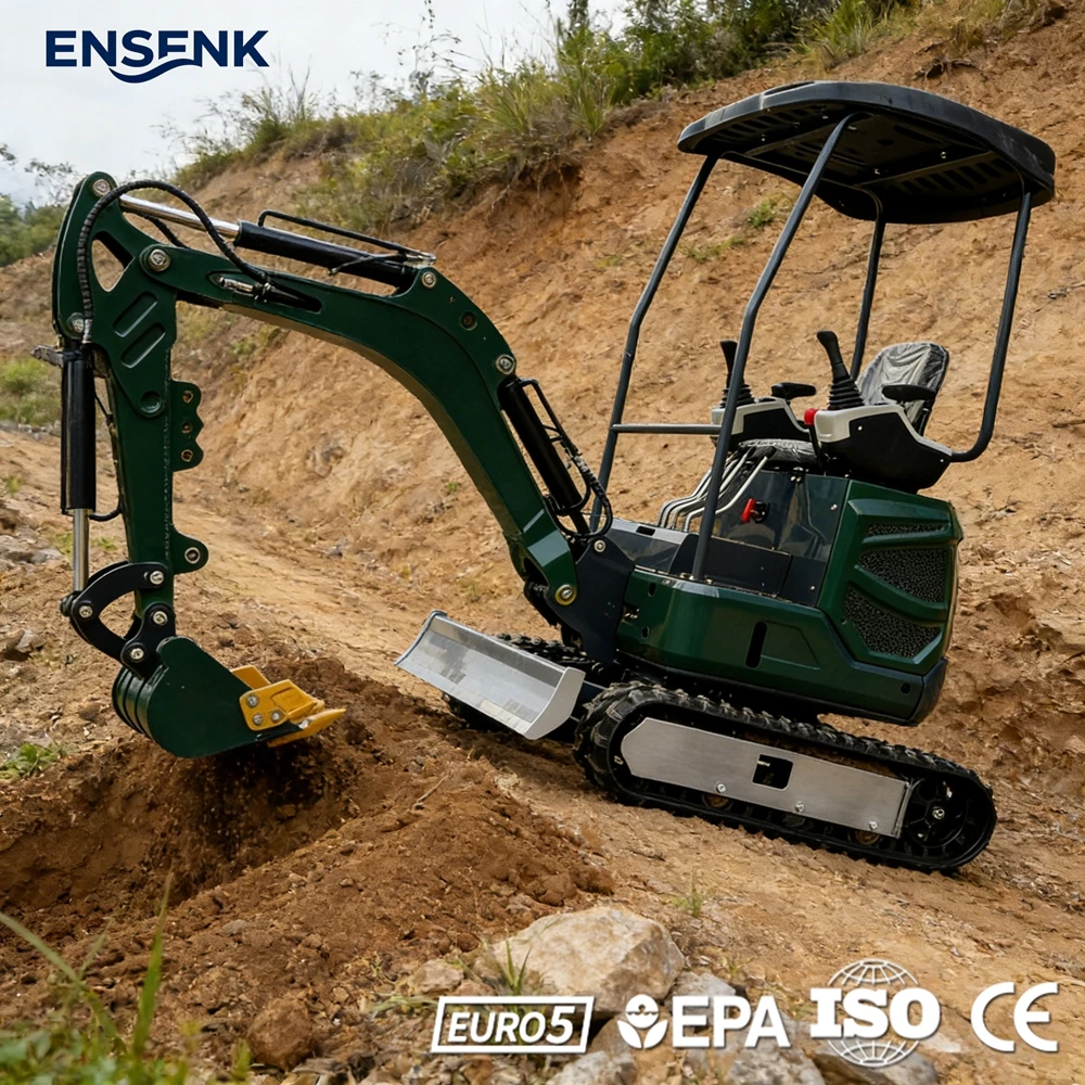 

Mini Excavator 0.8Ton 1.0Ton Construction 1.2Ton 2.0Ton Yanmar Diesel EPA Euro 5 CE Multifunctional Agricultural Excavator