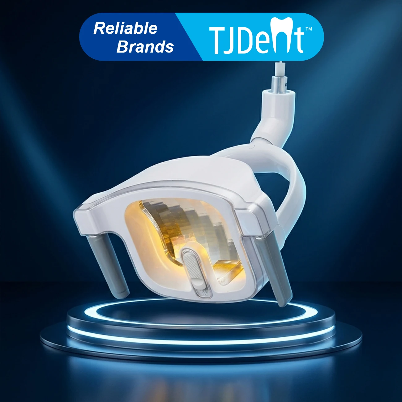 

Стоматологический светильник TJDent: LED-лампа без теней с двумя цветами света для осмотра в стоматологической кабинете, для установки на стоматологическое кресло, инструмент для клинического лечения