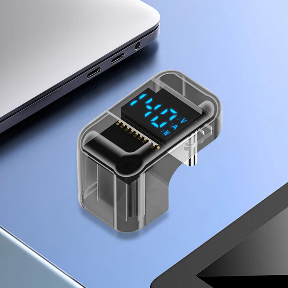 Adaptador USB tipo C en forma de U, adaptador de datos de carga rápida de 140W, 8k @ 60Hz, tipo C macho a C hembra, adaptador de extensión para iPad, Macbook y PC