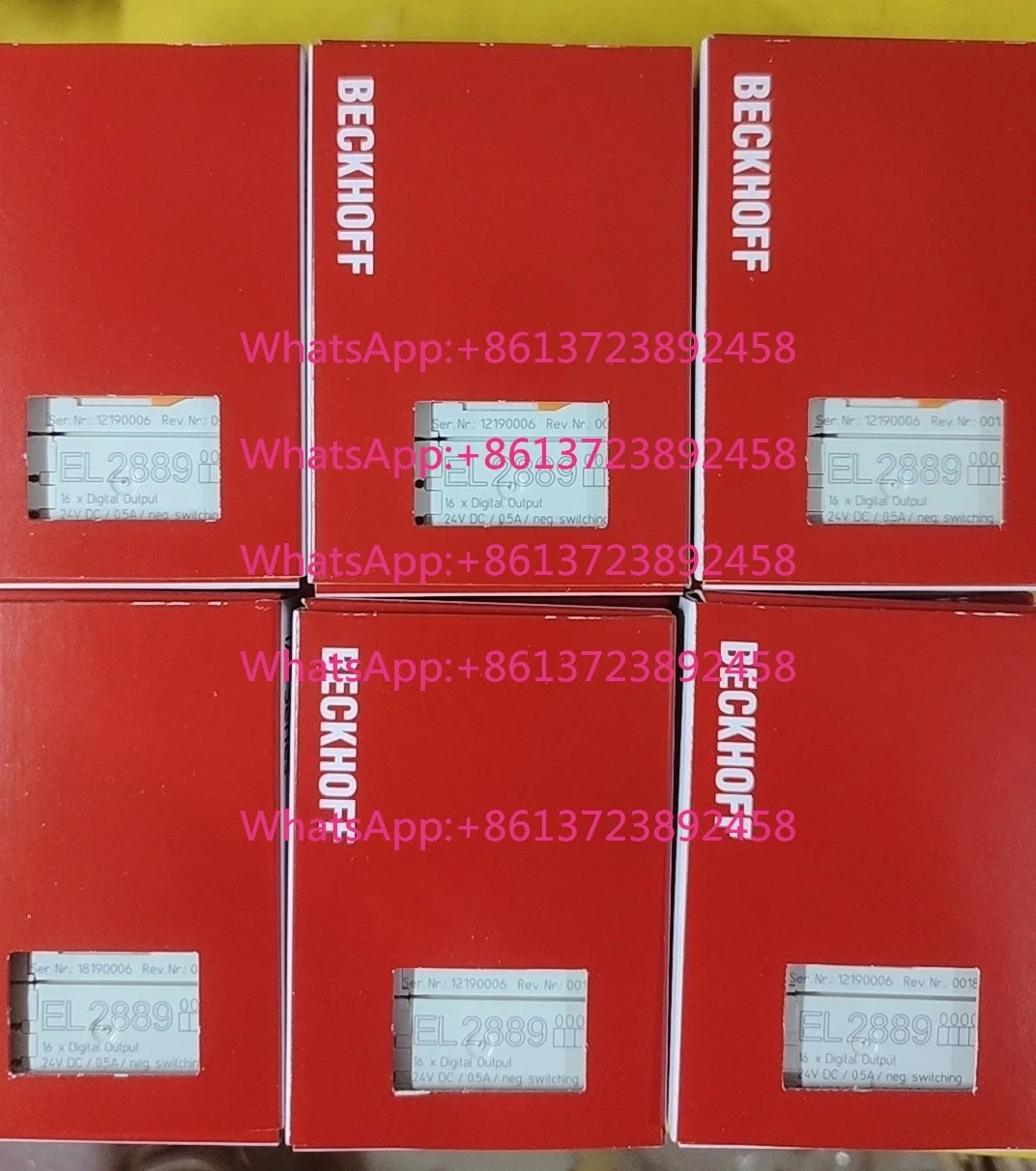 New original BECKHOFF EL2889 digital output module