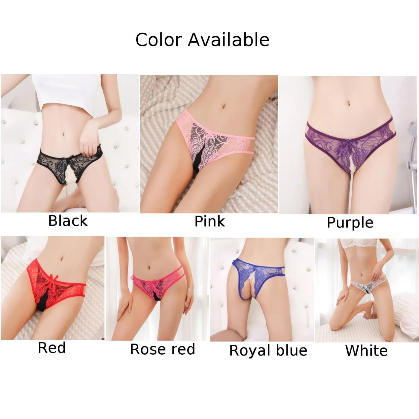원피스 팬티 끈 팬티, 우아한 레이스 팬티, 티팬티 G 스트링 오픈 가랑이 속옷